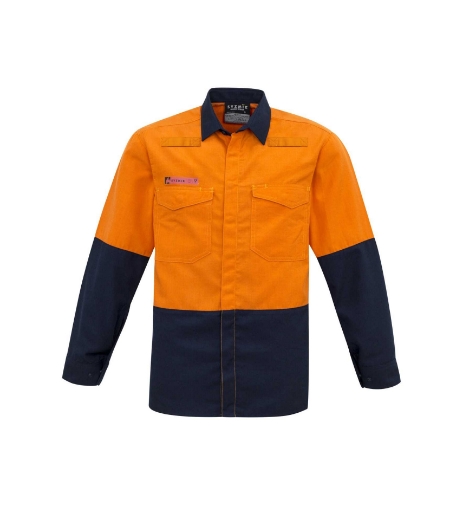 Picture of Syzmik, Mens Hi Vis Spliced Shirt